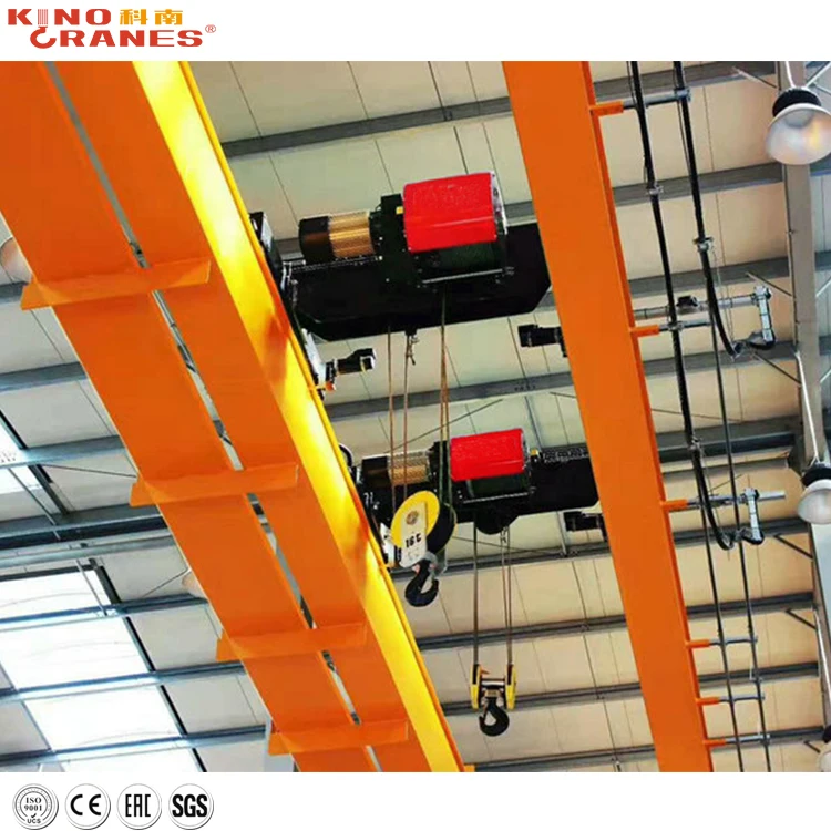 Беспроводной пульт дистанционного управления 25 30 35 50 тонн электрическая лебедка двойная балка Путешествия Мостовой Кран