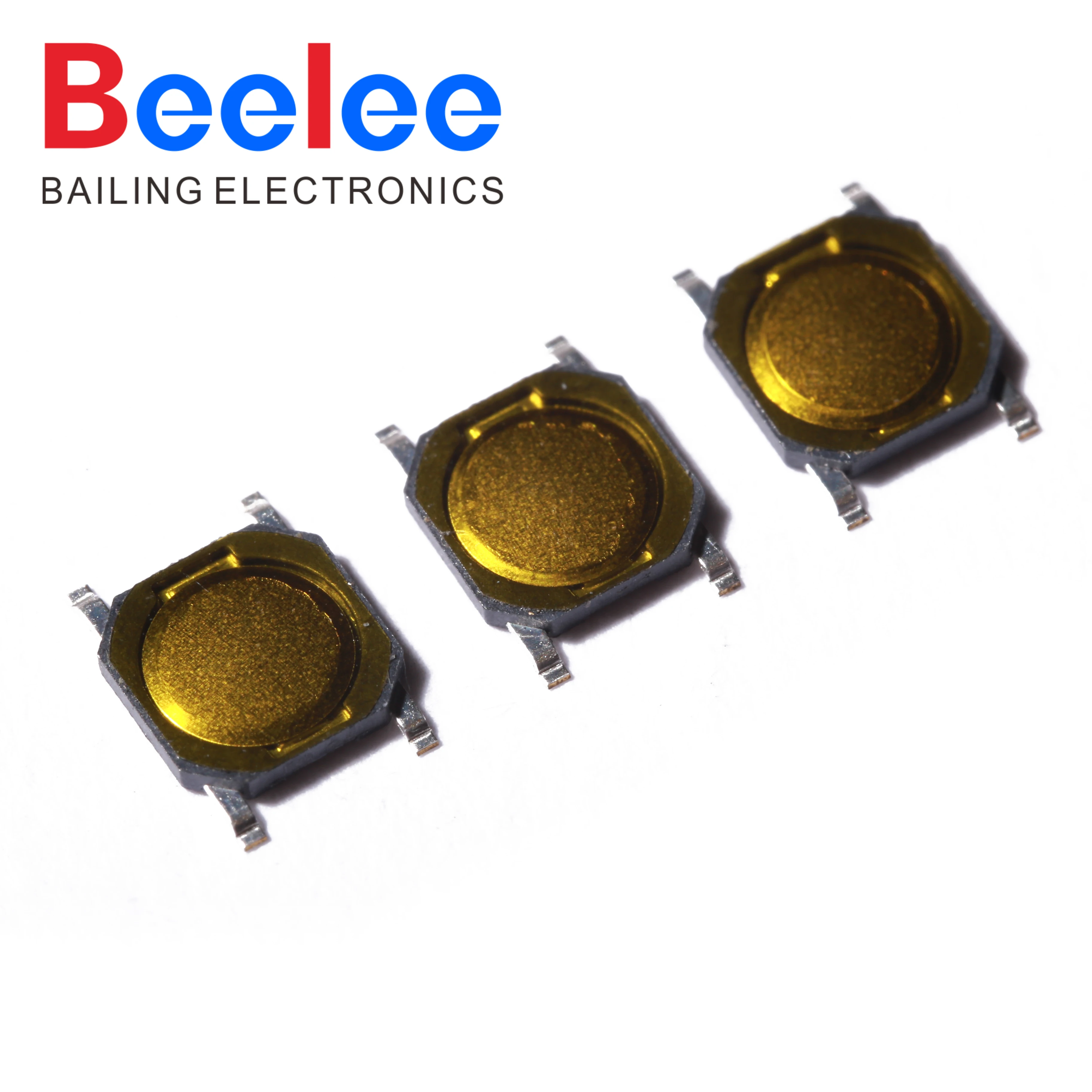 50мА мини 4x4xH0. 8 мм SMD пуговка Кнопка тактильный такт переключатель