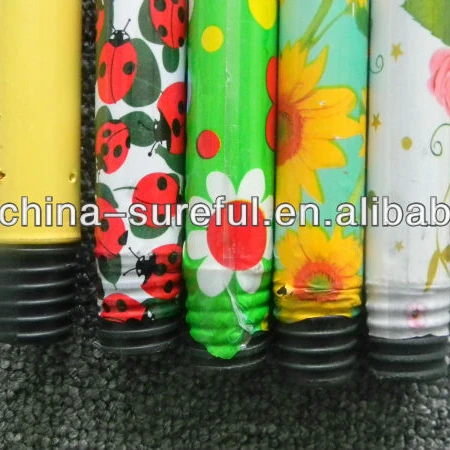 
High Quality Colored PVC Pipe Iron Metal Coated Pipe PVC Handle Broom Stick 