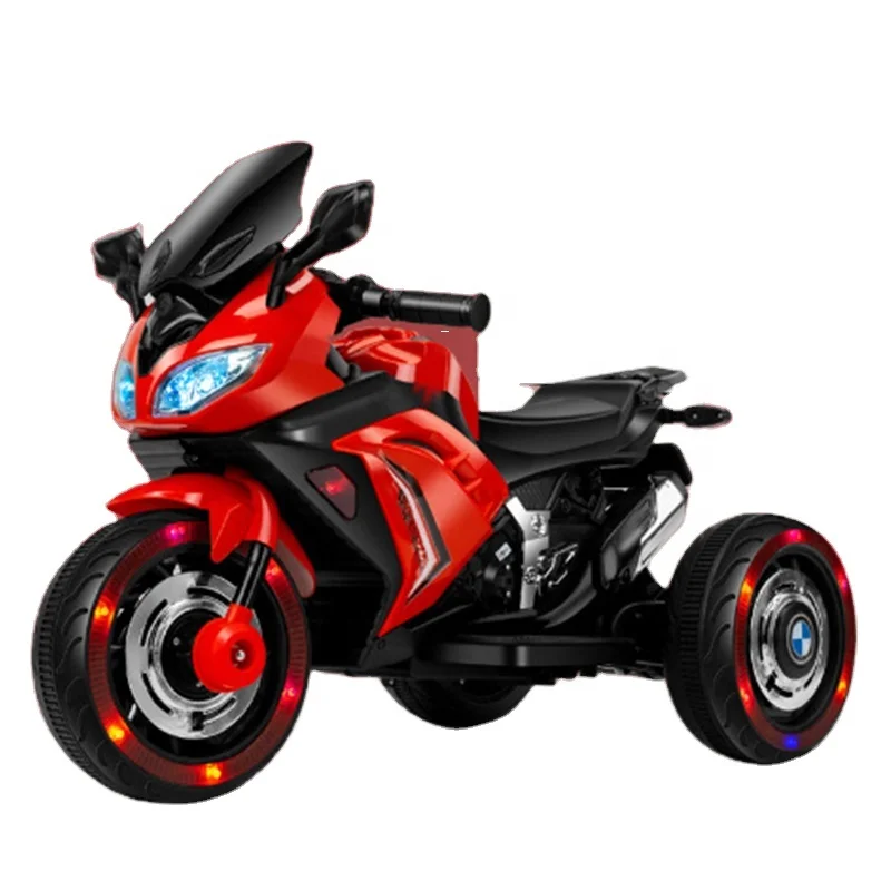 Kids Ride on Car with Remote Control,Ride-on Toy for Boys and Girls with Suspension System, Horn, Music, Lights, Whit