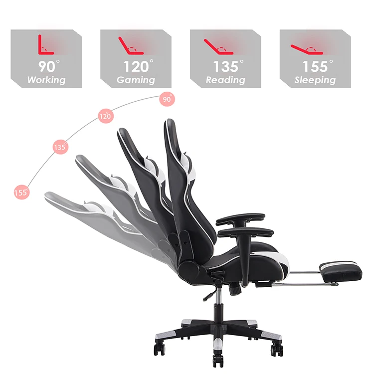 Sillas Gamer 180 градусов игровые стулья с массажной