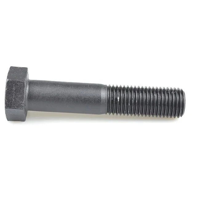 HBLJ Half Screw Black Oxide Din 931 8 Grade Nut Threaded 12 Head Bolts Astm 933 Perno Hexagonal Unf Thread Unf Hex Bolts