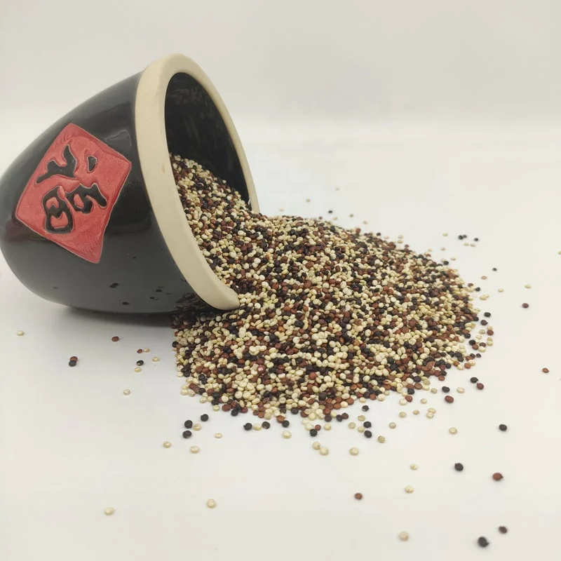 Factory Wholesale tri-color quinoa Seeds Organic Red / Black / White quinoa for sale