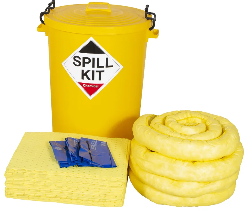 Factory customizable Chemical oil spill control absorbent material chemical spill kit