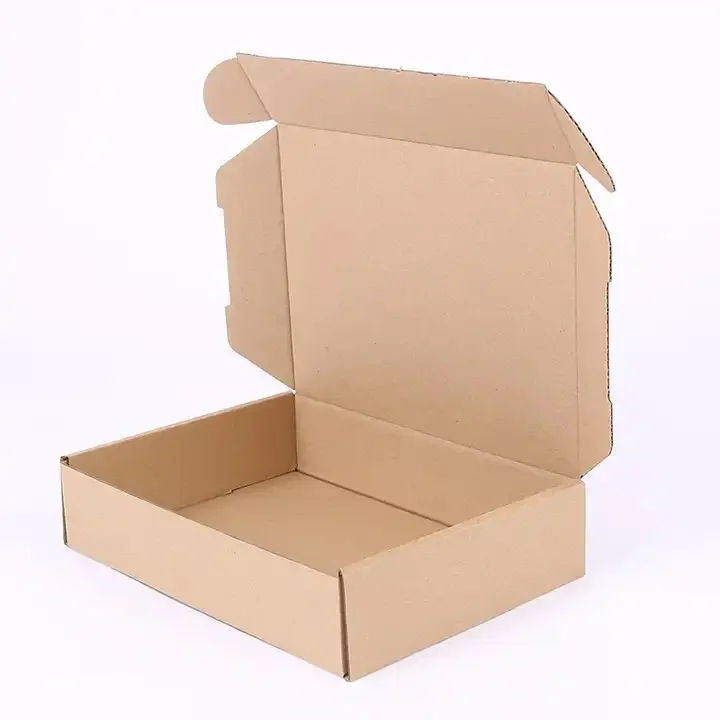 Custom Printing Wholesale Corrugated Aircraft Packaging Square Plain White Pink Box Cardboard Kraft Box