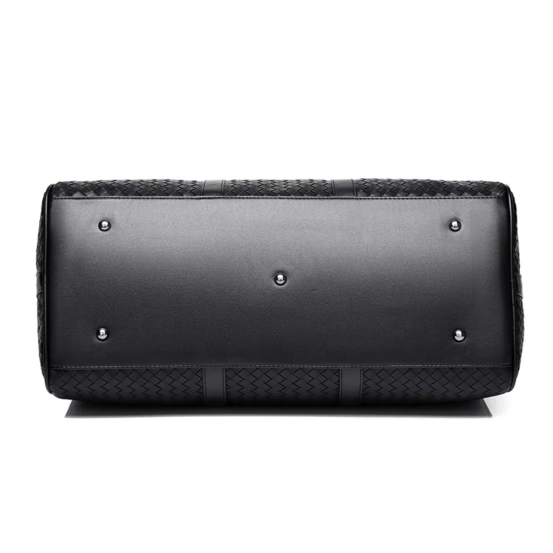 Unisex Luxury  Waterproof Custom Leather Travelling Business Duffle Tote Bag