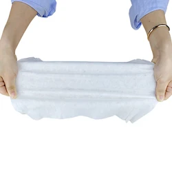 Perfectbio custom Wood pulp and viscose use Washable and Flushable spunlace nonwoven fabric for Toilet wipes
