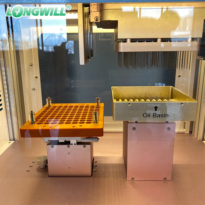 100pcs Per Time High Productivity Heating Thick Oil 1ml 2ml 3ml Shark Filling Machine