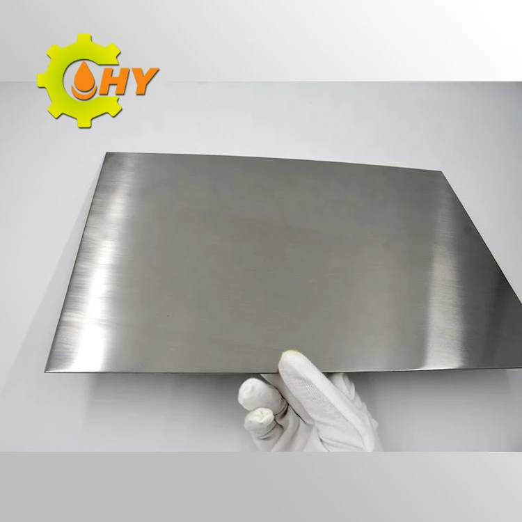 Titanium Sheet ASTM Sb265 Gr2  Plate Aeroplane Surgical Military Grade Titanium Metal