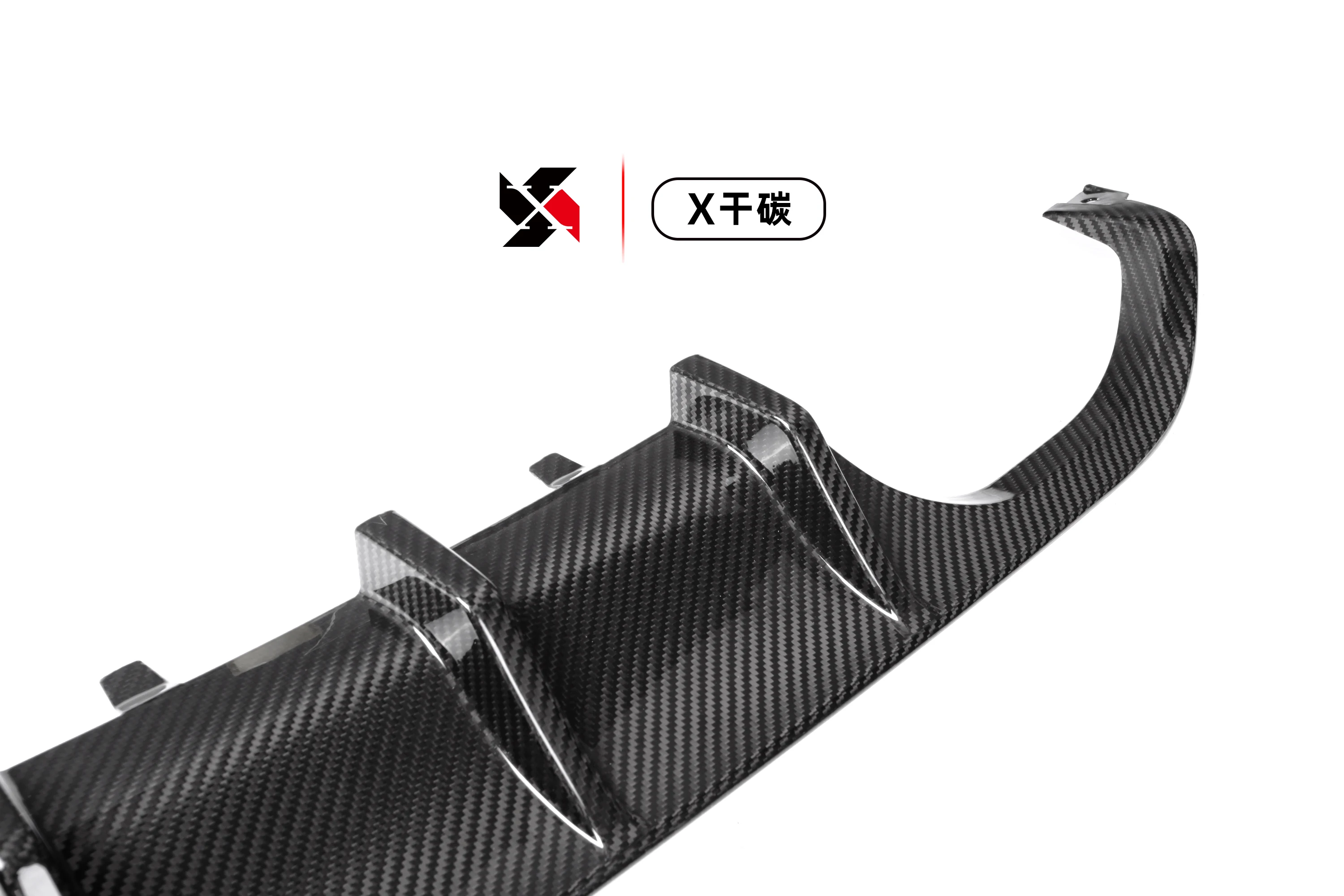 Dry Carbon Fiber MP Style Rear Bumper Lips Fins Spoiler Winglet Splitter Diffuser for BMW M3 M4 F80 F82 F83 2014+