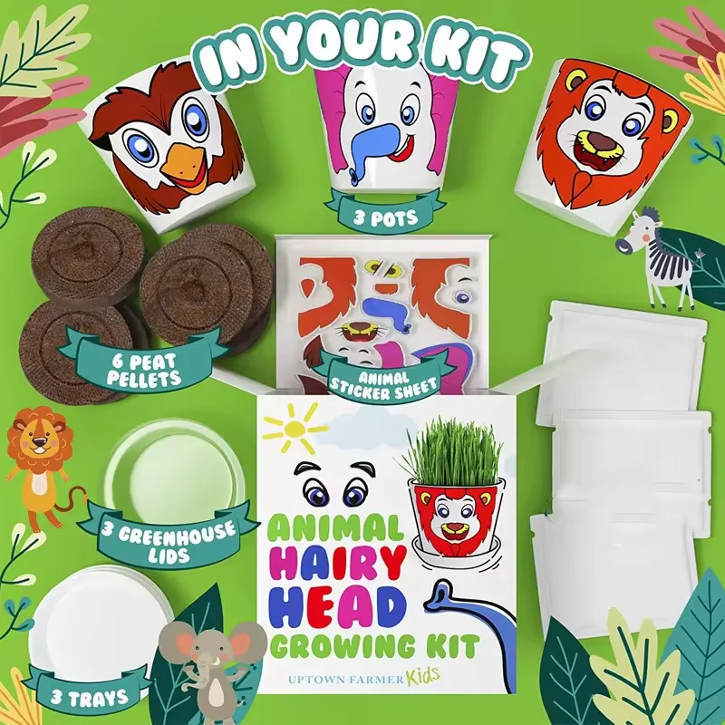 Growing Kit Garden Planting Kit Planter pots Flowerpot Tool