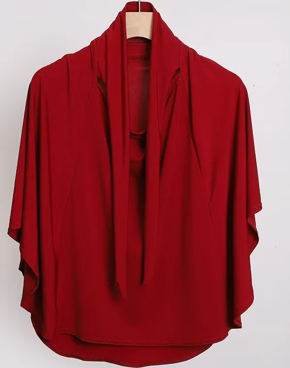 TMF-8R024  Dual purpose  Women hijab headscarf Arab head cover  headscarf bottom cap high elastic scarf Blended