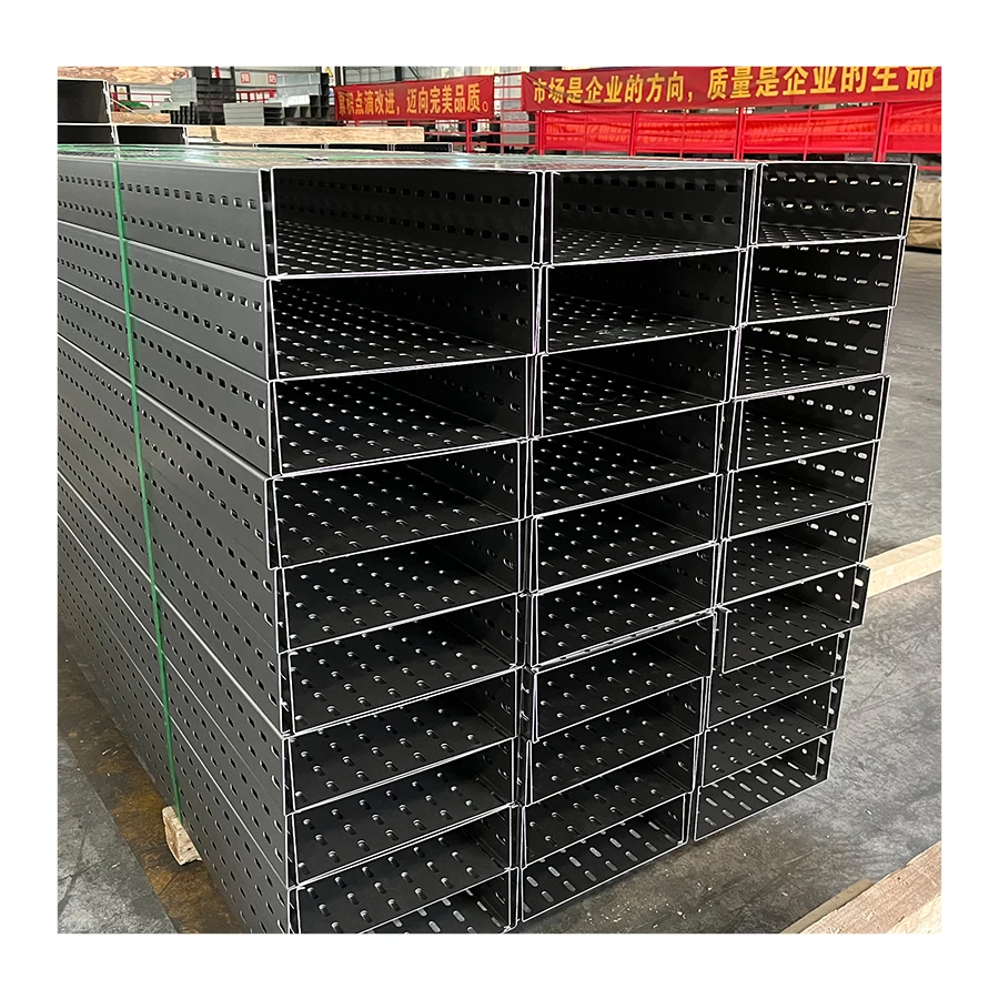 Foshan 150mm Powder Coated Different Colors available OEM Customized  cable tray price for Supporting System