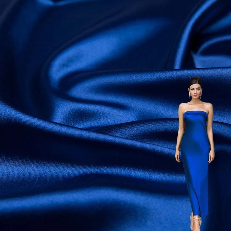 Factory Wholesale Pure Silk Fabric OEM 16/19/22MM Natural Mulberry Silk Fabric Luxury Shiny 100% Silk Fabric