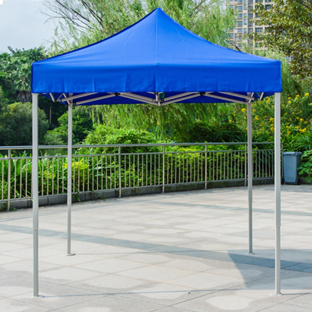 Bengku Folding Awning 3x3 Large Pvc Coated 4 Legs Trade Fair Tents Gazebos With Sides Screen Heavy Duty Outdoor Business Work/