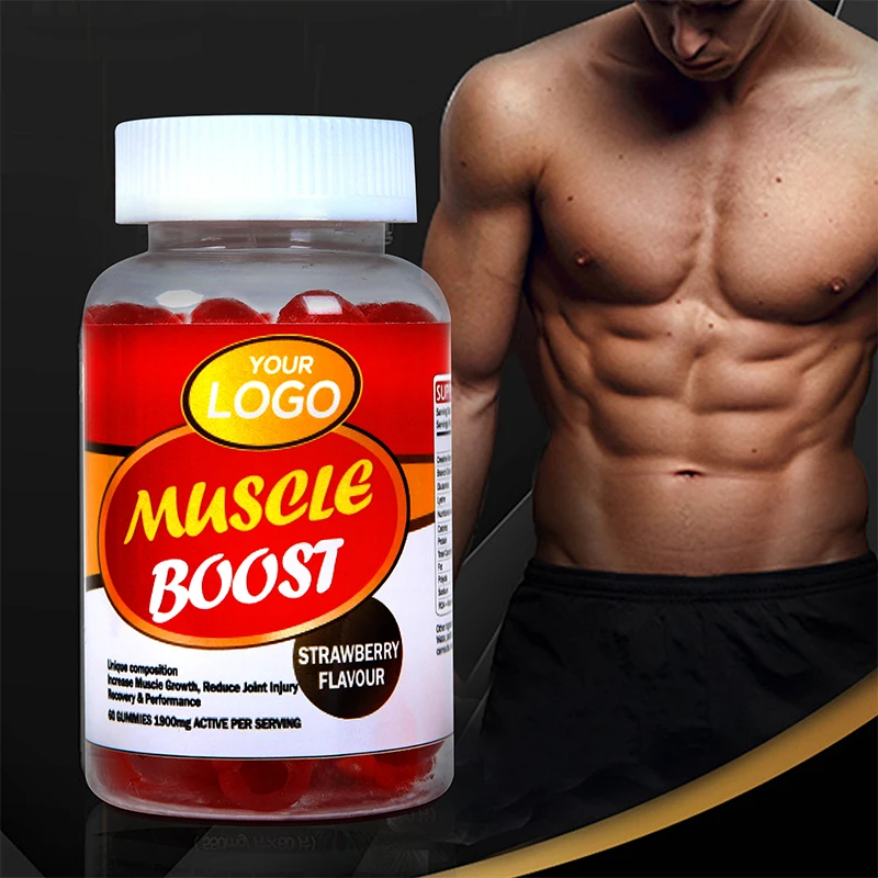 OEM Private Label Pre Workout Supplement Creatine Monohydrate Energy Gummy Creatine gummies for muscle growth