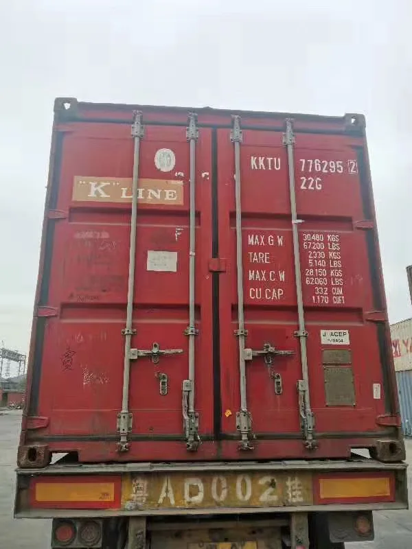 ISO9001 Certification and 20 and 40 Capacity used shipping containers /Used 20 Ft And 40ft 40GP Shipping Containers