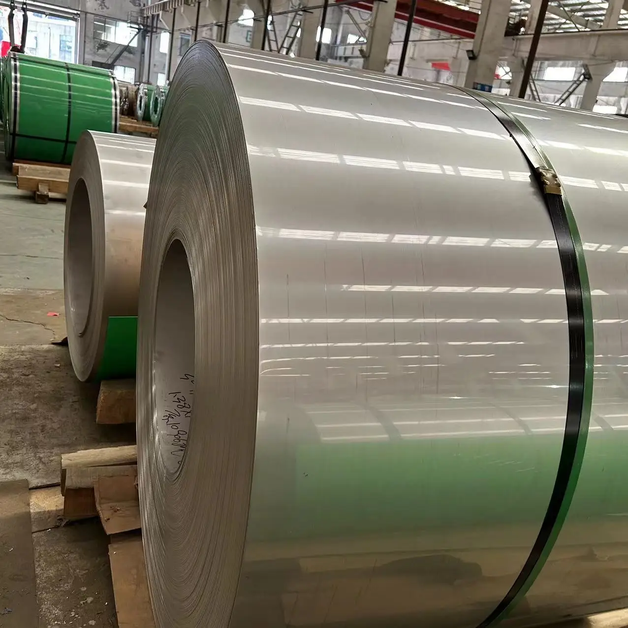 AISI ASTM  201 202 430 410 304 304L 316L 321 CR SS Sheet Plates Prime Quality 1250mm Width 2B Stainless Steel Coils