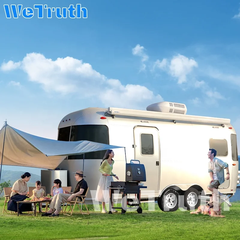 Durable and Sturdy Screen Door Cross Bar Common Travel Motorhome Camper 4x4 camper trailers with toilet bedroom kitchen