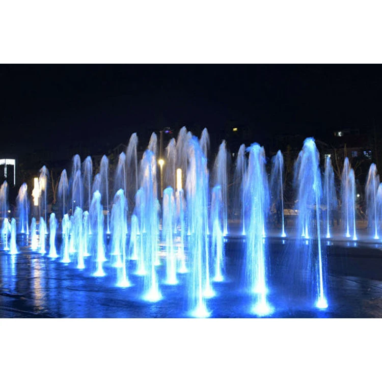 Unique craft outdoor Garden Square dry deck fountain music dancing water fountain musical fountain dancing