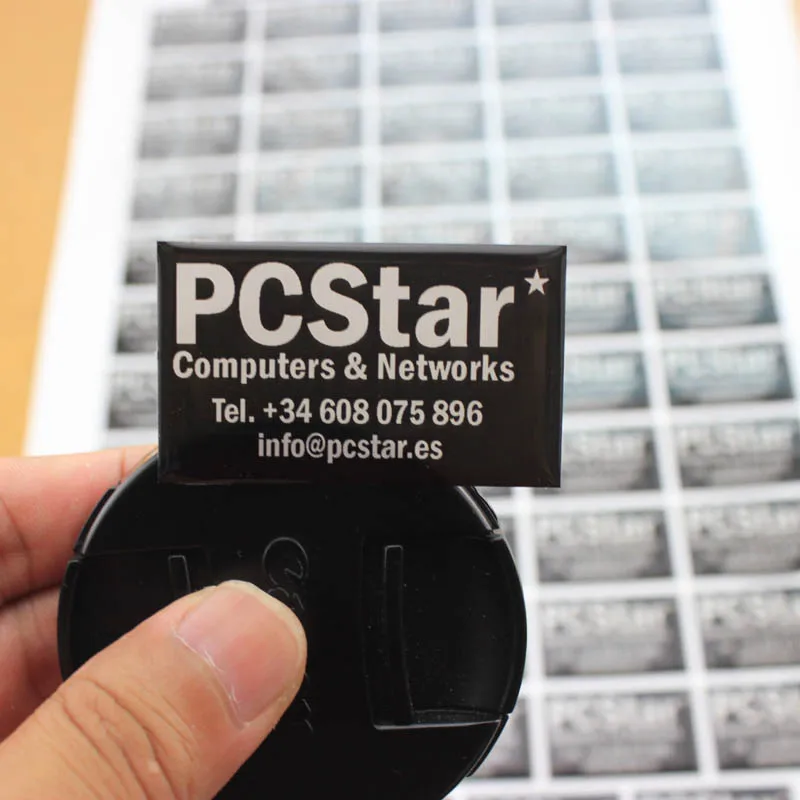 New design polyurethane logo sticker kids car stickers 3d eposy resin dome sticker competitive price