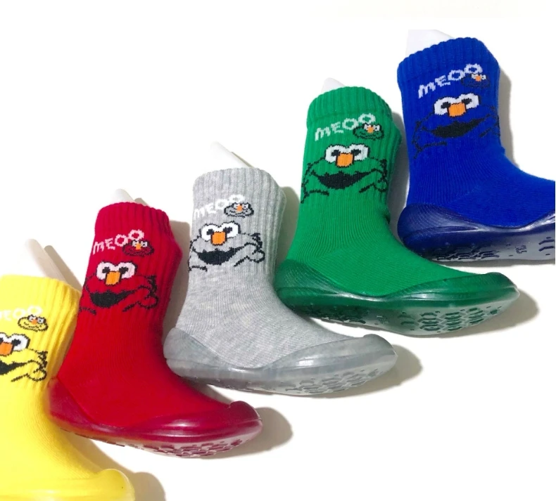 Детские силиконовые Нескользящие носки с мягкой подошвой