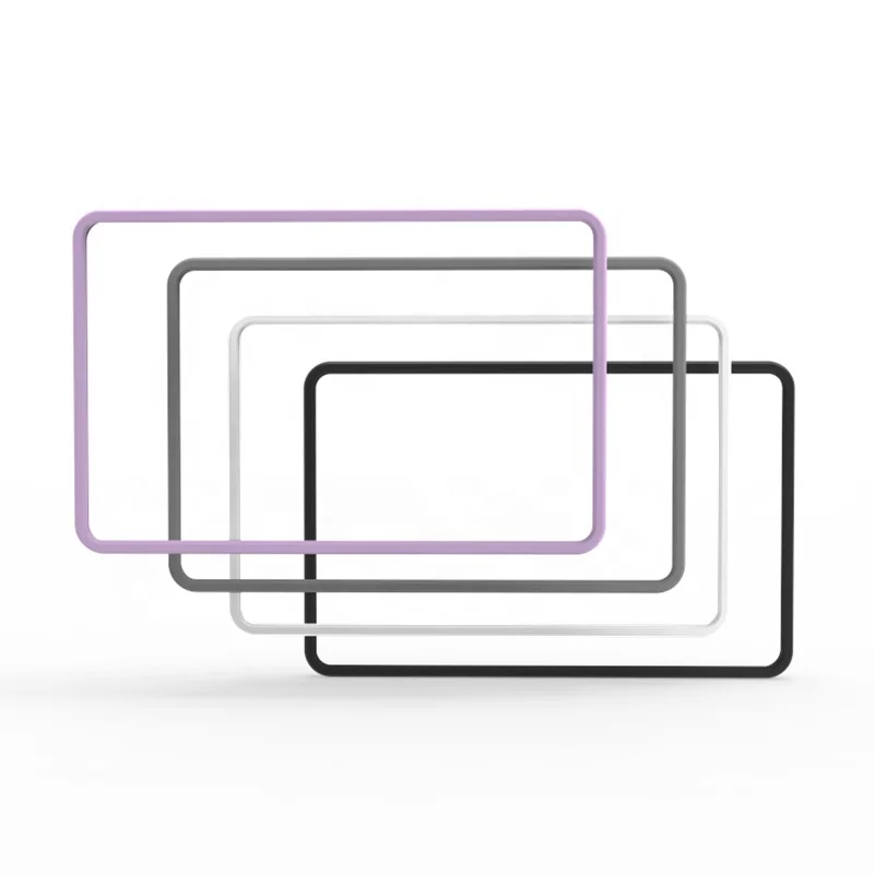 Center Console Protective for Tesla Model 3 Silicone Rubber Frame Screen Protectors for Tesla Model Y