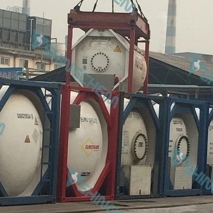 CHINA Factory Direct  99.9% Tonner  Package Refrigerant Gas R422d  HFC-422D HC ISO tank