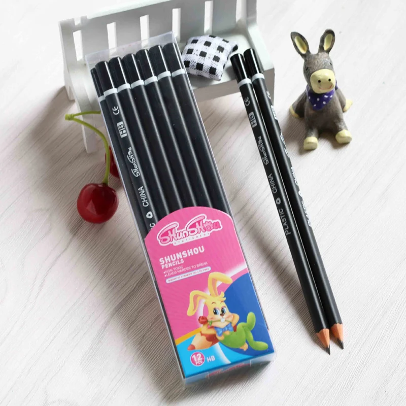 Wholesale Back to school cheap price custom wood gift pencil 7 inch HB lead hexagonal round Triangle pencil