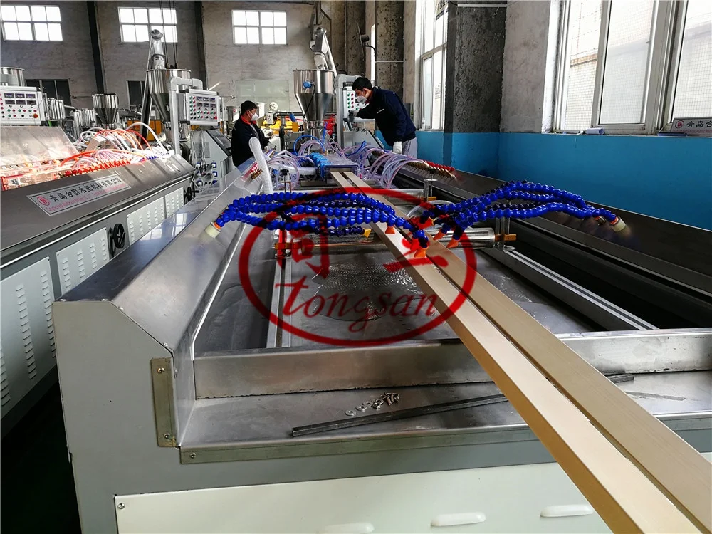 WPC door frame machine wood plastic composite extruder machine