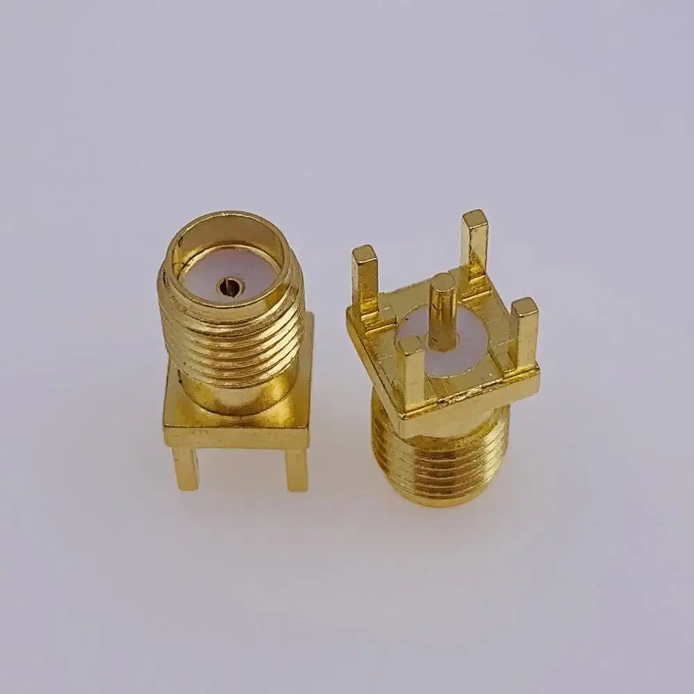 Factory direct RF coaxial connector SMA-KE RF coaxial SMA for PCB installation