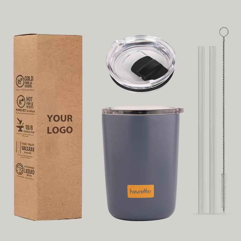 Custom print double wall stainless steel coffee travel mugs with logo vacuum insulated sublimation tumbler cups