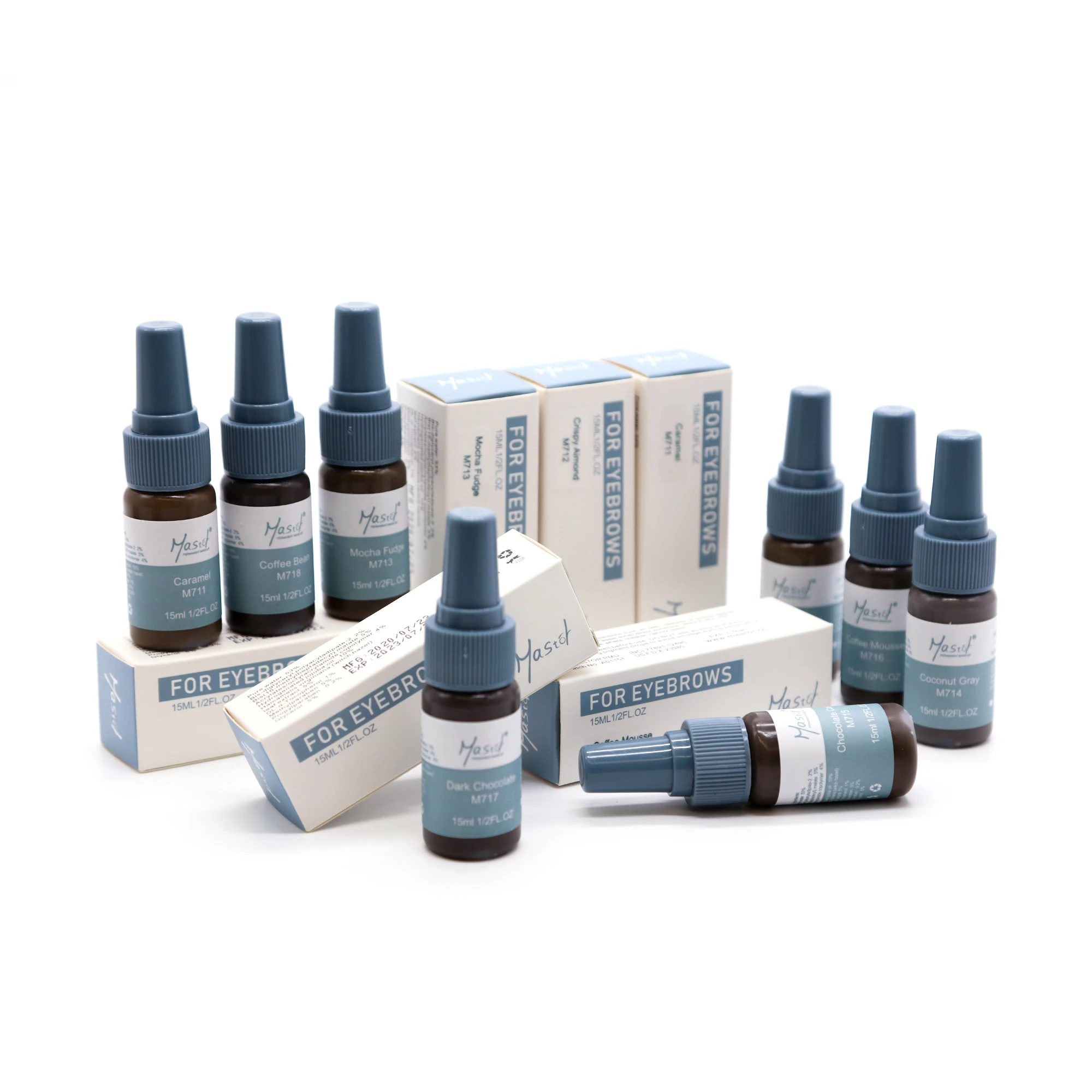 Mastor New Eyebrow Micropigmentation/Microblading/Microshading Pigment