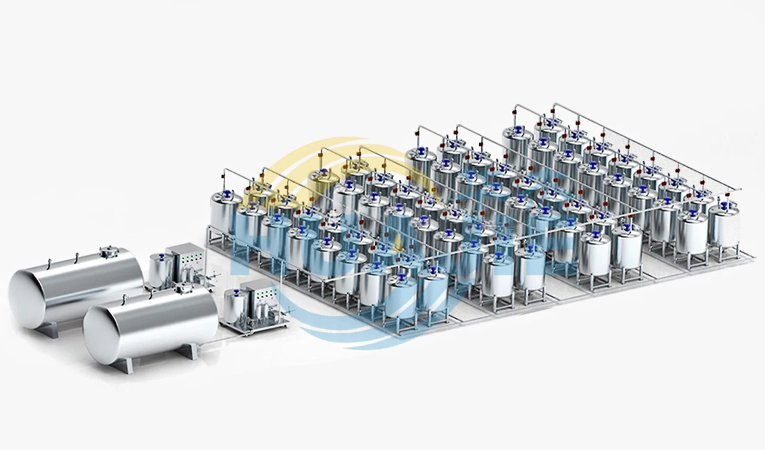 HUAJIE 50-30000L SS304 316L small drinking water storage tank water purifier storage tank water storage tank 50000 liter