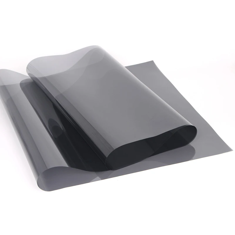 Hot  Sell 1Ply Tinted Glue Film Solar Window Film Self-adhesive Quality Auto 50%VLT Glass Car Window Film