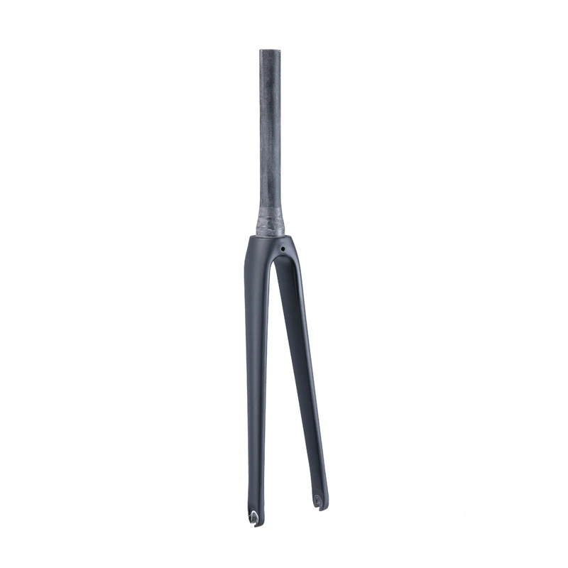 
Lowest price 700C T800 Full Carbon Fiber Rigid C-Type Clamp Brake Road Bike Fork V Brake 