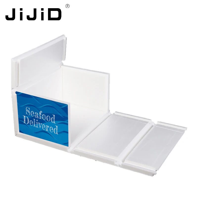 JiJiD Wholesale Custom Insulation Insulate Styrofoam Boxes Cold Shipping Packaging Box For Transporting live fish Box