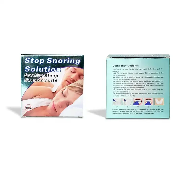 Food Grade Night Sleep Tray Device Stop Snoring Mouthpiece Anti Snoring Device