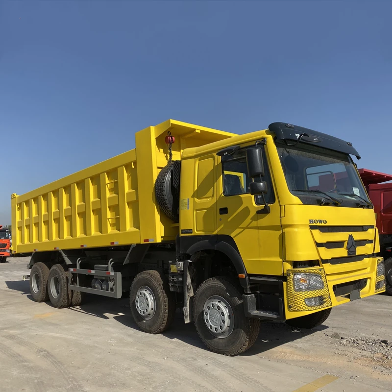 SINOTRUK HOWO 12 Wheeler  8x4 Dumper Dump Tipper Truck