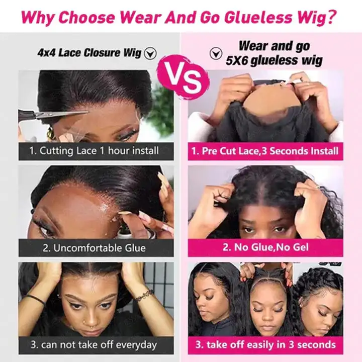 Pre Cut Lace Ombre Chocolate Brown Hair Straight 13x4 Lace Front Wig Glueless Human Hair Wig