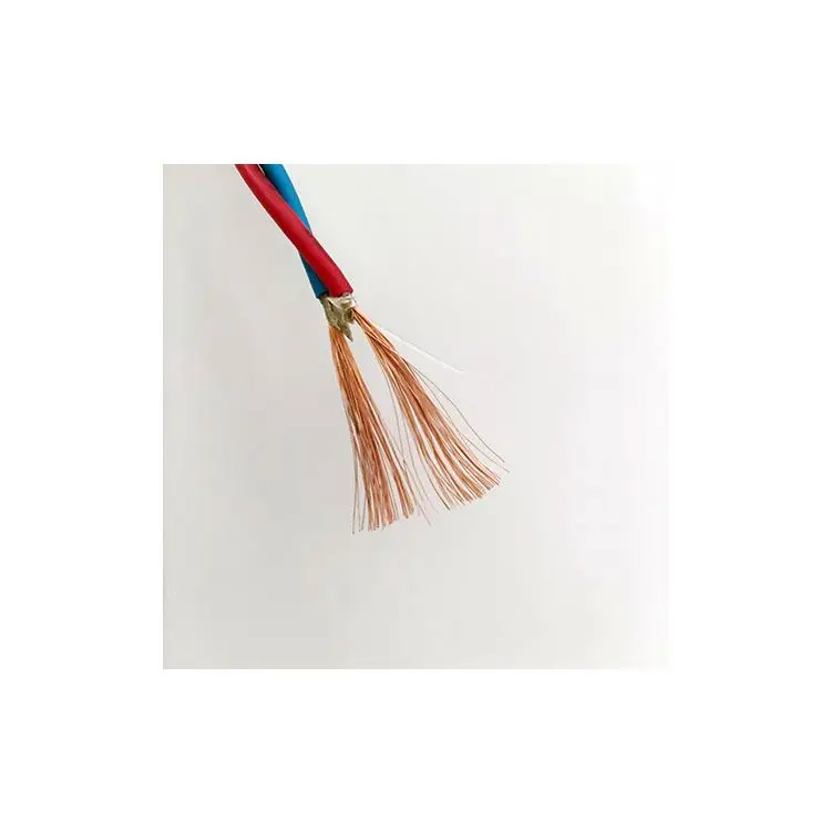 
China Manufacture Quality Copper Conductor Pvc Insulated Flexible Cable Twisted Pair Flexible Wire 