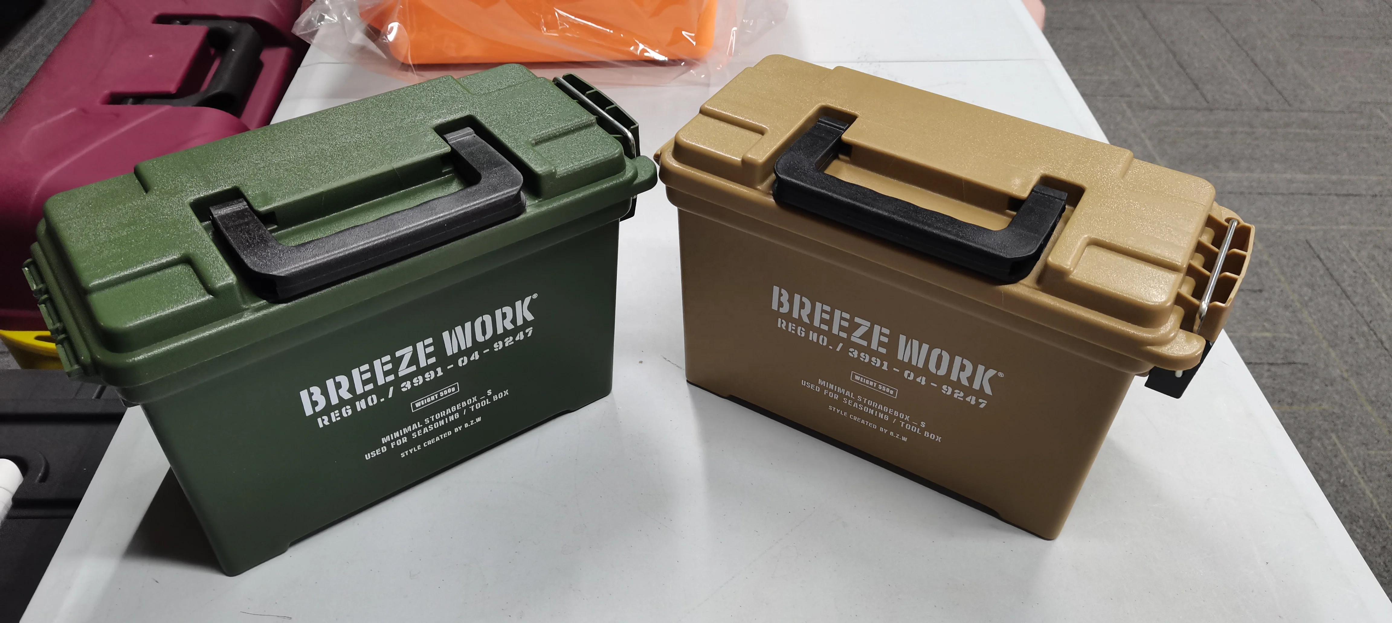 Wholesale Plastic Plano Hard Waterproof Ammo Cans