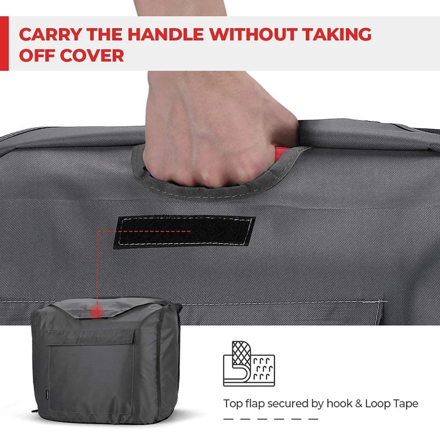 Durable Diesel Generators Cover Polyester Fiber Cloth Storage Uv Resistant Multi-function Dust Cover Fits For Honda Eu2200