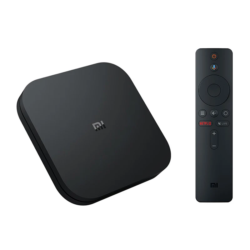 CLYTTE Global Version Xiaomi Mi Android Tv Box 4k Ultra H-d International With Google Assistant Xiaomi Tv Box S 4K