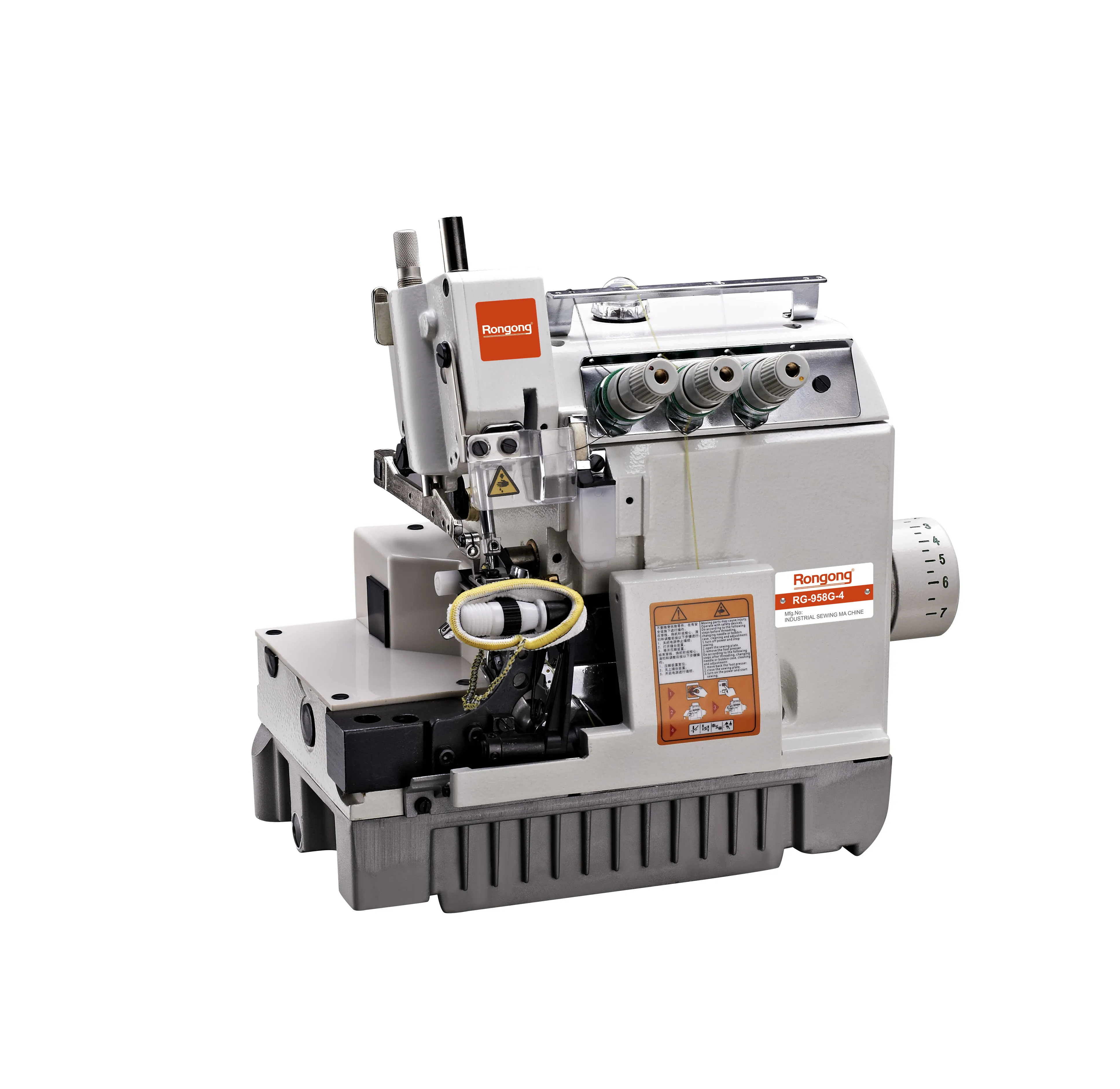 RONMACK RM-958G-4 маленькая цилиндрическая кровать перчатка оверлок швейная машина