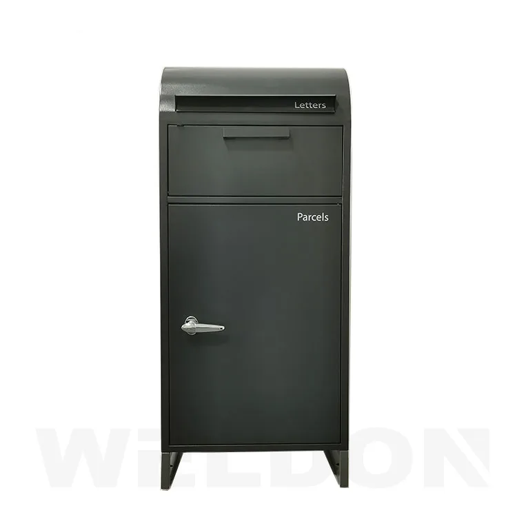 New Decorative Outdoor Wholesale  Large Tall Metal Newspaper Letter Parcel Box  Mailbox Manufacturer