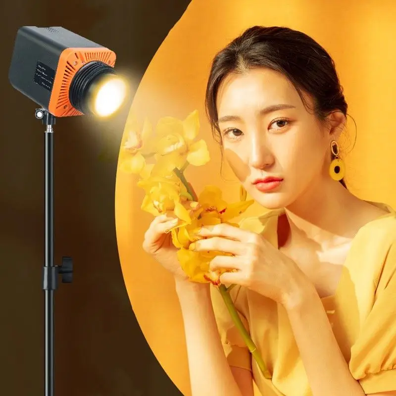 Factory Direct Led Fill Light With Four Color Lenses Studio Portrait Photography Video Spotlight