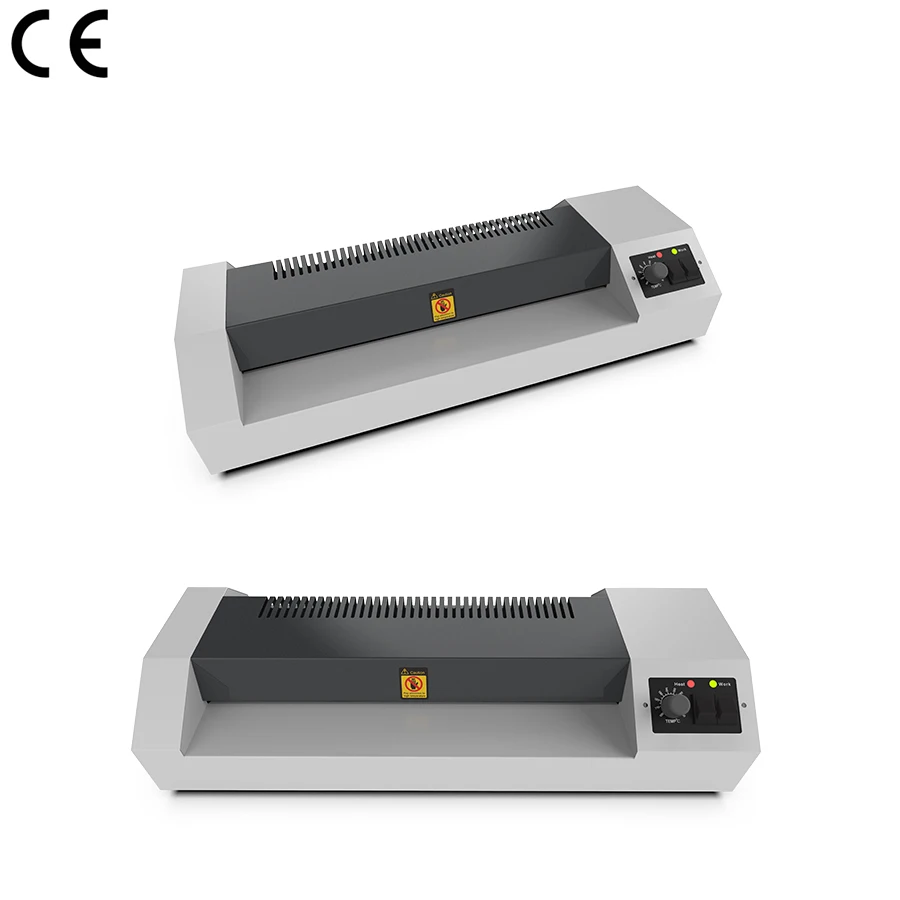 Office Hot and Cold Laminator Machine for A3 Document Photo Roll Laminator A3 Laminating Machine