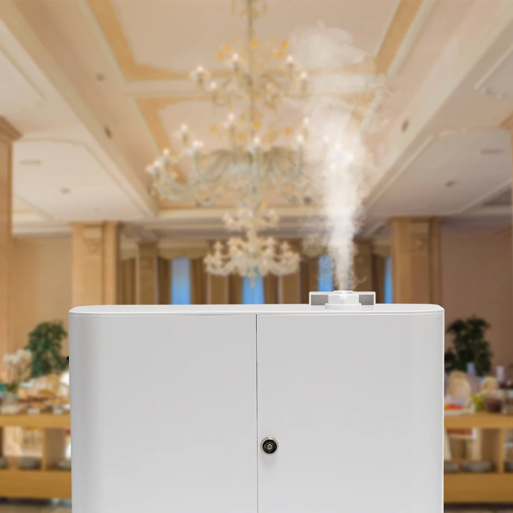2000-3000 CBM Safe Lock  750 ML Aroma Atomizer  For Hotel Lobby, Brand Store, Commercial Building