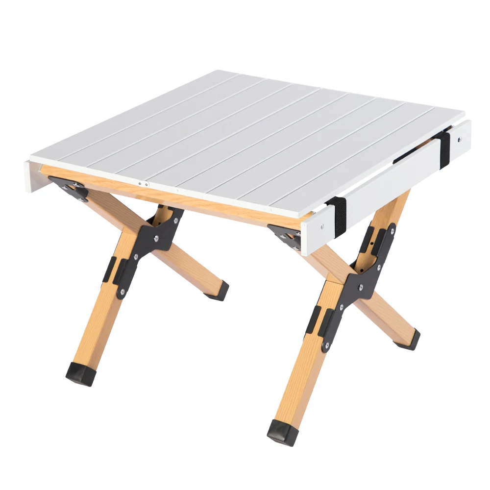 Tianyu Portable Multicolor Aluminum Outdoor Folding Tables 6ft Camp Kitchen Egg Roll Up Table